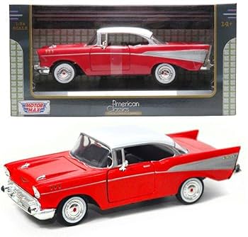 ミニカー AMERICAN MUSCLE 1957 CHEVROLET BELAIR 1957 Chevrolet Bel Air American Muscle Ertl Collectibles Die
